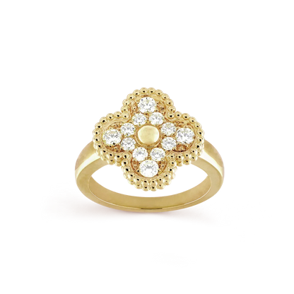 [Angela Jewellery]CLOVER DIAMOND RING
