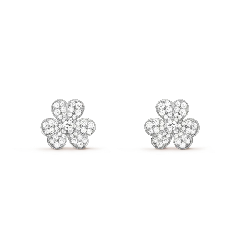 [Angela Jewellery]CLOVER COMOS DIAMOND EARRINGS SILVER
