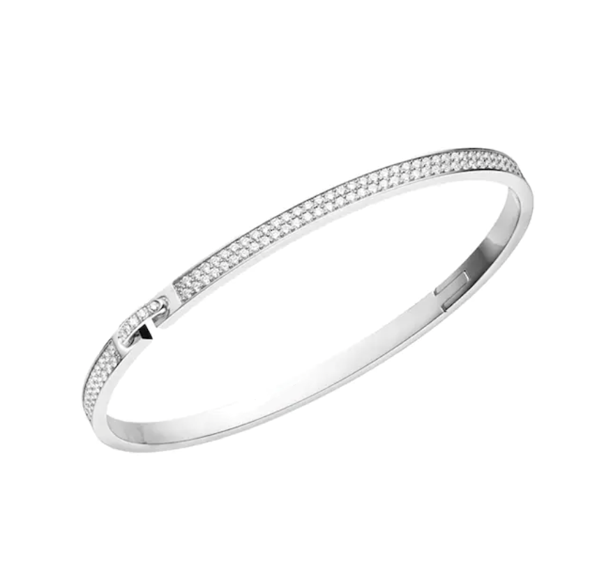[Angela Jewellery]LIENS VIDENCE DIAMOND PAVED BRACELET