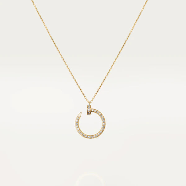 [Angela Jewellery]JUSTE NECKLACE GOLD DIAMONDS