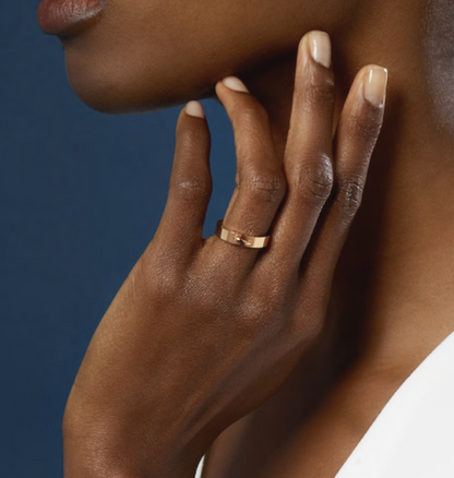 [Angela Jewellery]ALLIANCE LIENS VIDENCE 4MM RING