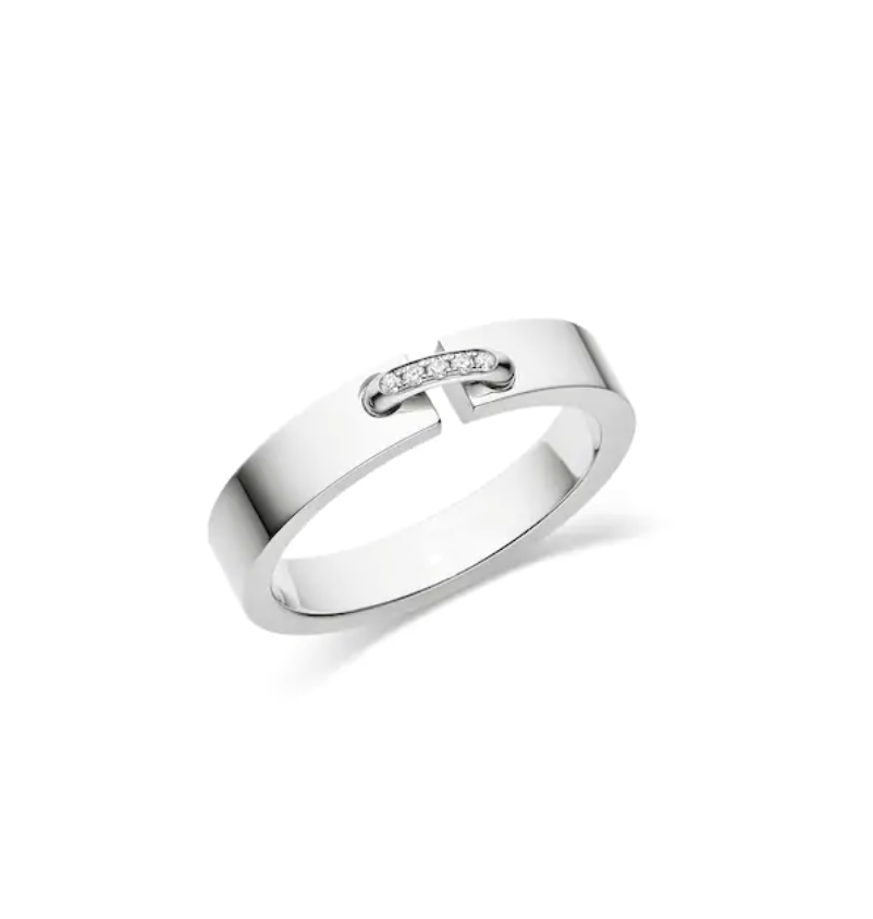 [Angela Jewellery]ALLIANCE LIENS VIDENCE DIAMOND 4MM RING