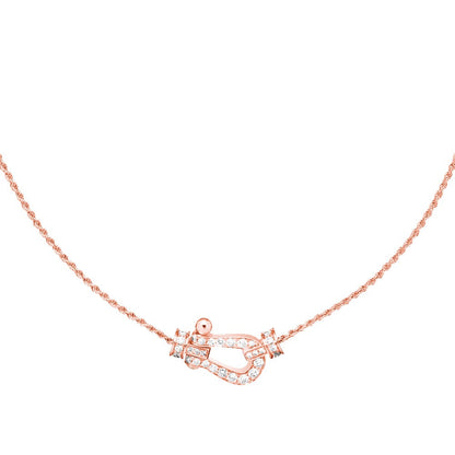 [Angela Jewellery]FORCE 10 PINK GOLD DIAMOND NECKLACE