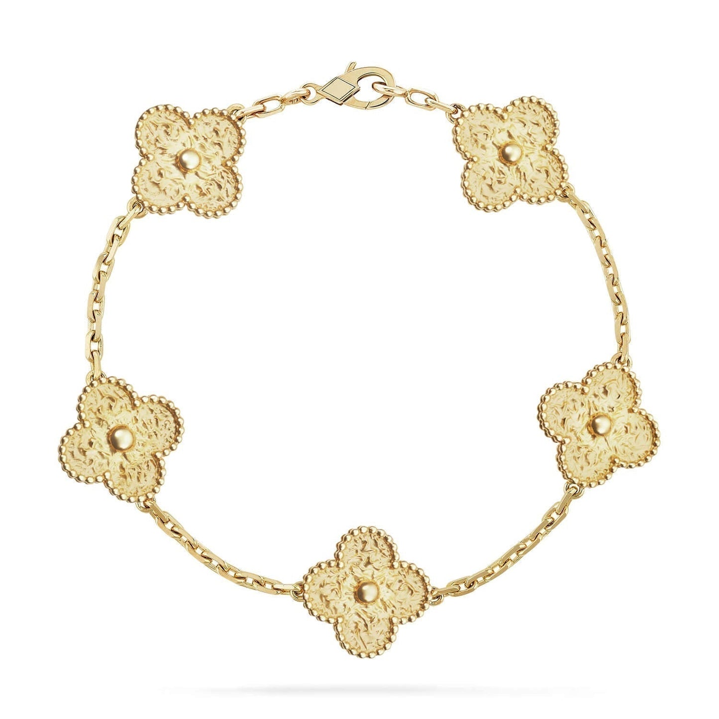 [Angela Jewellery]CLOVER 5 MOTIFS BRONZING BRACELET