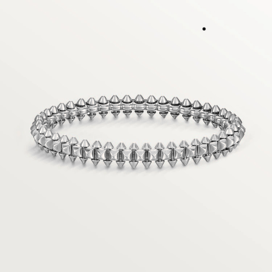 [Angela Jewellery]CLASH SILVER BRACELET