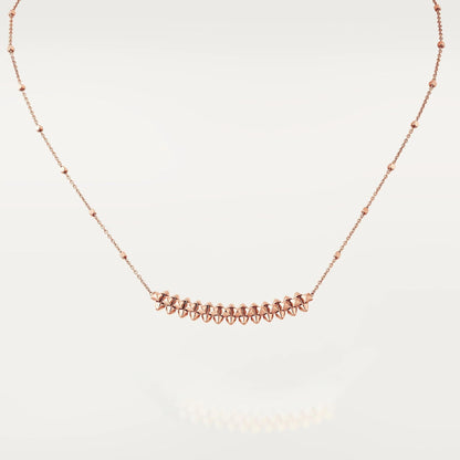 [Angela Jewellery]CLASH PINK GOLD NECKLACE