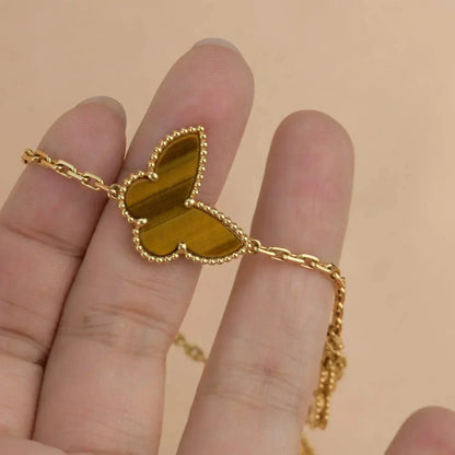 [Angela Jewellery]LUCKY SPRING 5 MOTIF GOLD BRACELET