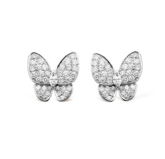 [Angela Jewellery]BUTTERFLY ALL DIAMOND EARRINGS