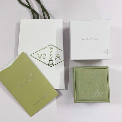 [Angela Jewellery]VA CLOVER BRACELET NECKLACE RING BOX GIFT BAG