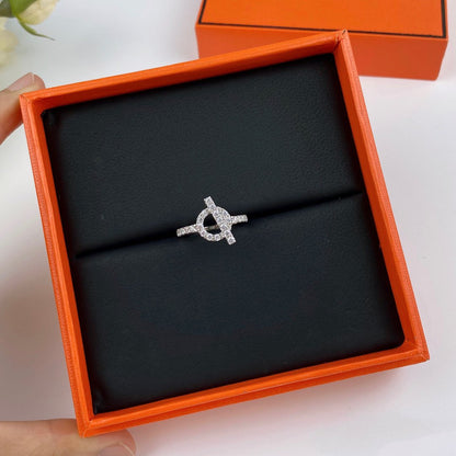 [Angela Jewellery]ECHAPPEE RING SILVER DIAMOND