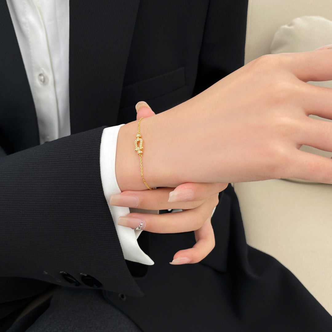 [Angela Jewellery]FORCE 10 SMALL CHAIN BRACELET