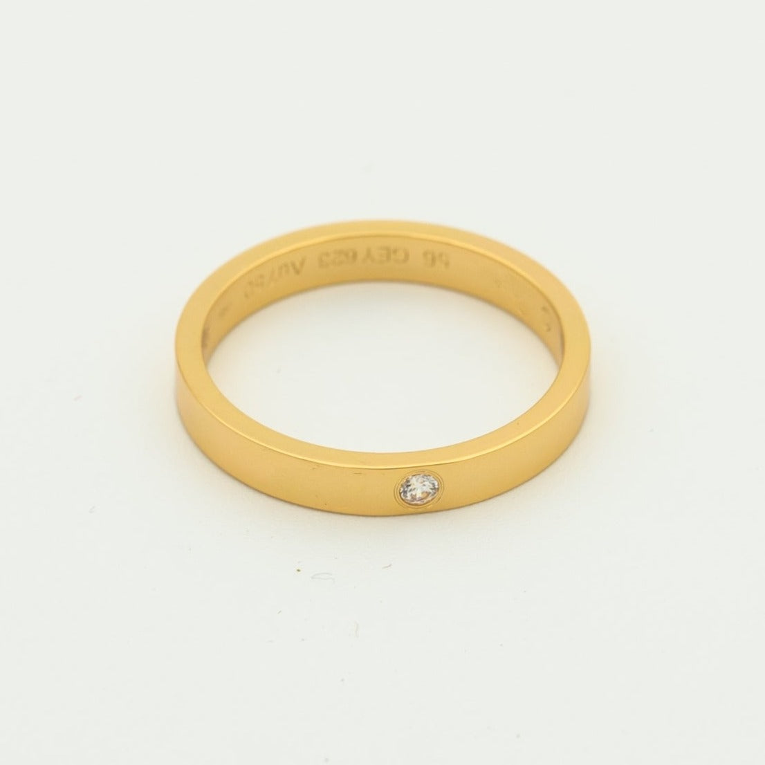 [Angela Jewellery]LOVE RING 4MM 1 DIAMOND