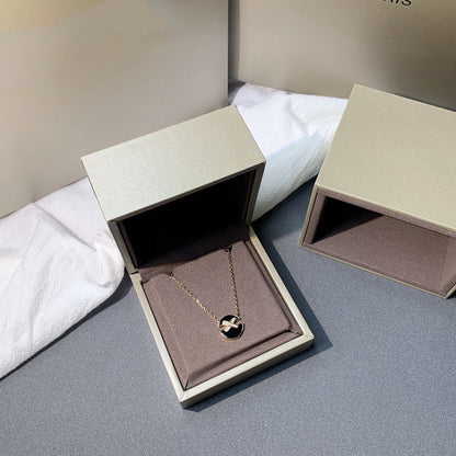 [Angela Jewellery]JEUX DE PINK GOLD DIAMOND NECKLACE