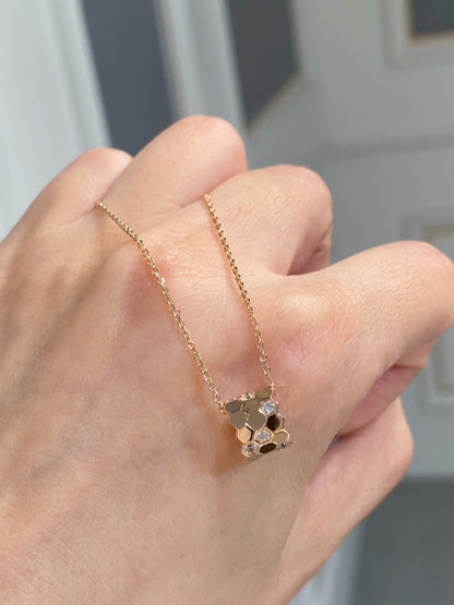 [Angela Jewellery]BEE LOVE DIAMOND NECKLACE