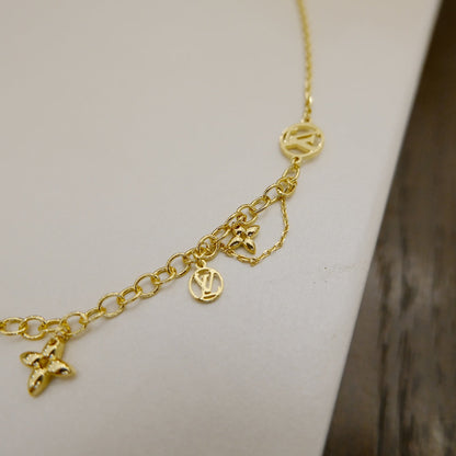 [Angela Jewellery]BLOOMING SUPPLE NECKLACE BRASS