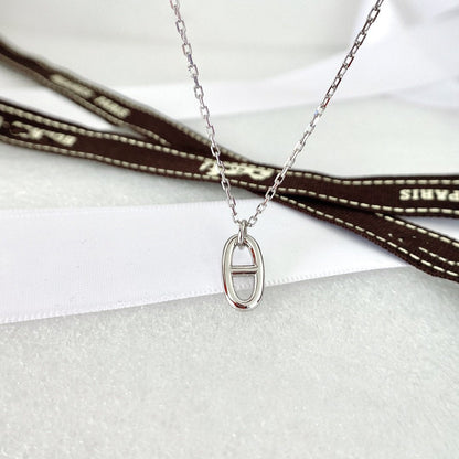 [Angela Jewellery]HM PIG NOSE NECKLACE