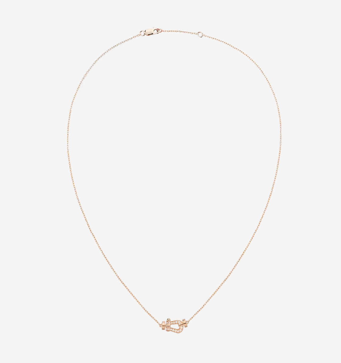 [Angela Jewellery]FORCE 10 DIAMOND PINK GOLD NECKLACE MINI MODEL