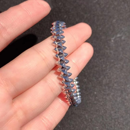 [Angela Jewellery]CLASH SILVER BRACELET