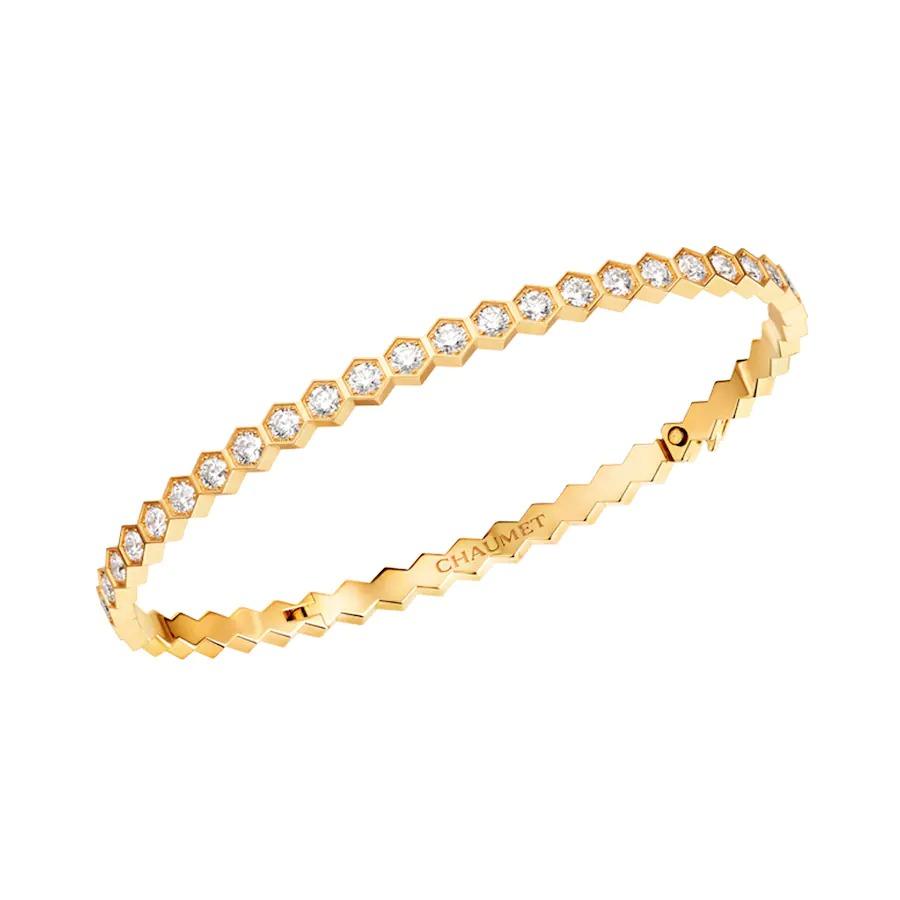 [Angela Jewellery]BEE LOVE GOLD BRACELET FULL DIAMOND