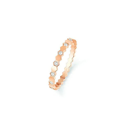 [Angela Jewellery]BEE LOVE RING PINK GOLD DIAMOND