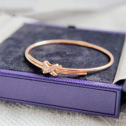 [Angela Jewellery]JEUX DE BRACELET PINK GOLD DIAMONDS