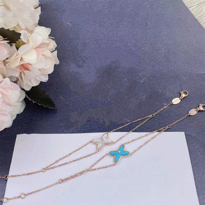 [Angela Jewellery]JEUX BRACELET TURQUOISE PINK GOLD 1 DIAMOND