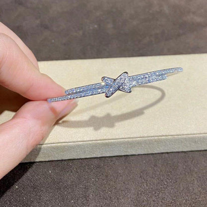 [Angela Jewellery]JEUX DE BRACELET DIAMONDS SILVER