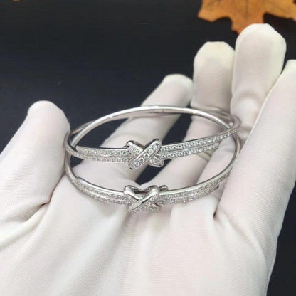 [Angela Jewellery]JEUX DE BRACELET DIAMONDS SILVER