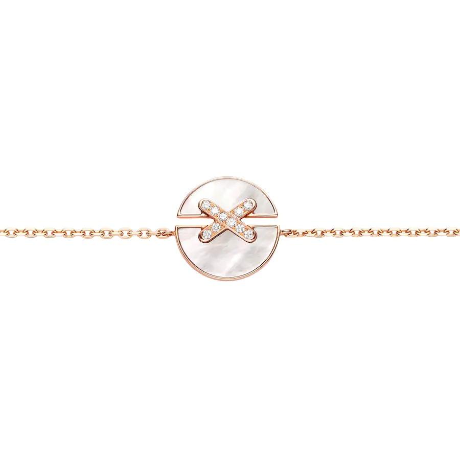 [Angela Jewellery]JEUX DE BRACELET MOP PINK GOLD DIAMONDS