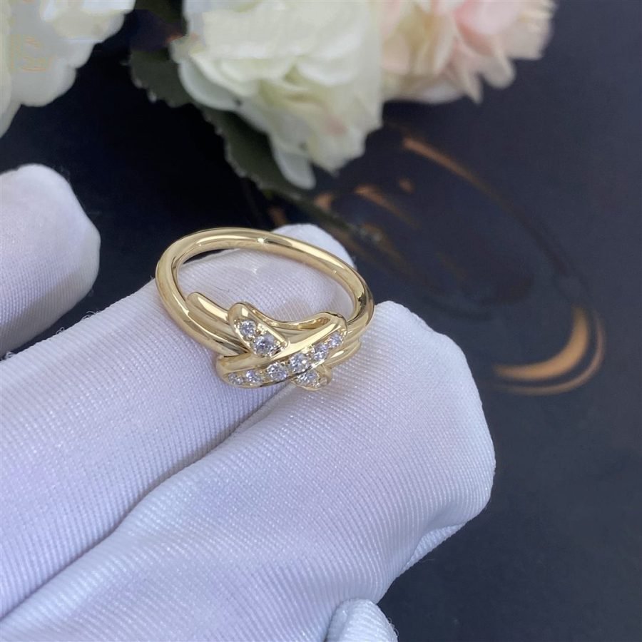 [Angela Jewellery]JEUX DE GOLD DIAMOND RING