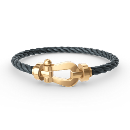 [Angela Jewellery]FORCE LARGE HORSESHOE NO DIAMOND BRACELET GOLD