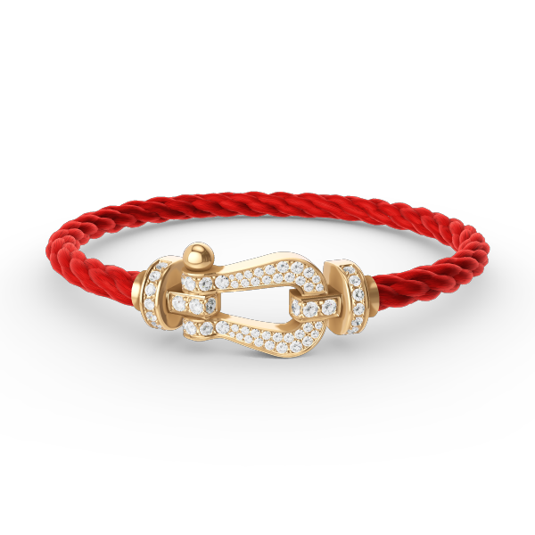 [Angela Jewellery]FORCE LARGE HORSESHOE FULL DIAMOND BRACELET GOLD