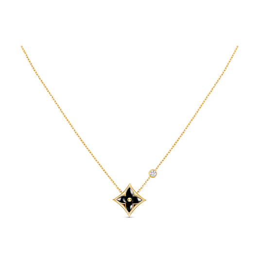 [Angela Jewellery]STAR BLACK MOP NECKLACE