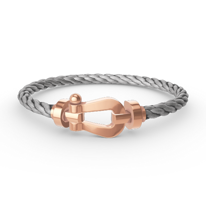 [Angela Jewellery]FORCE LARGE HORSESHOE NO DIAMOND BRACELET ROSE GOLD