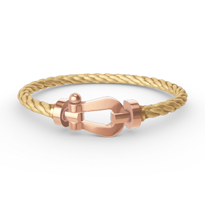 [Angela Jewellery]FORCE LARGE HORSESHOE NO DIAMOND BRACELET ROSE GOLD