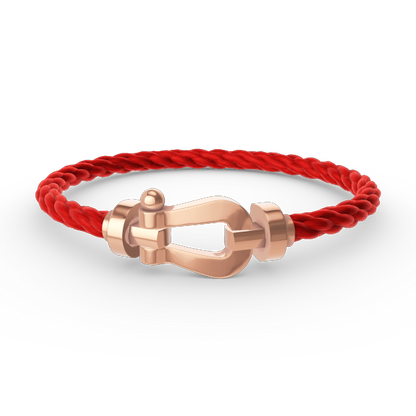 [Angela Jewellery]FORCE LARGE HORSESHOE NO DIAMOND BRACELET ROSE GOLD