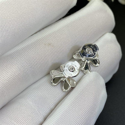 [Angela Jewellery]FRIVOLE MINI SILVER FLOWER EARRINGS