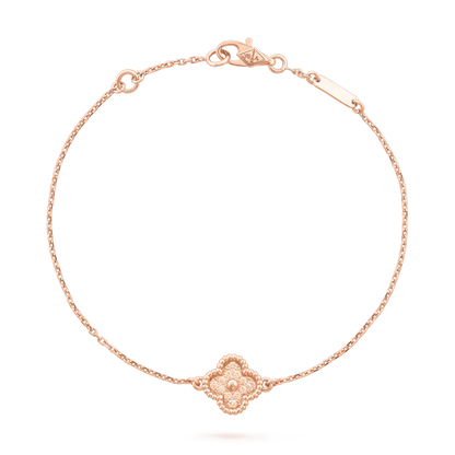 [Angela Jewellery]CLOVER SINGLE FLOWER BRACELET