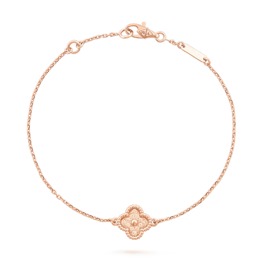 [Angela Jewellery]CLOVER SINGLE FLOWER BRACELET
