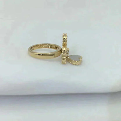 [Angela Jewellery]SWEET CLOVER WHITE MOP RING