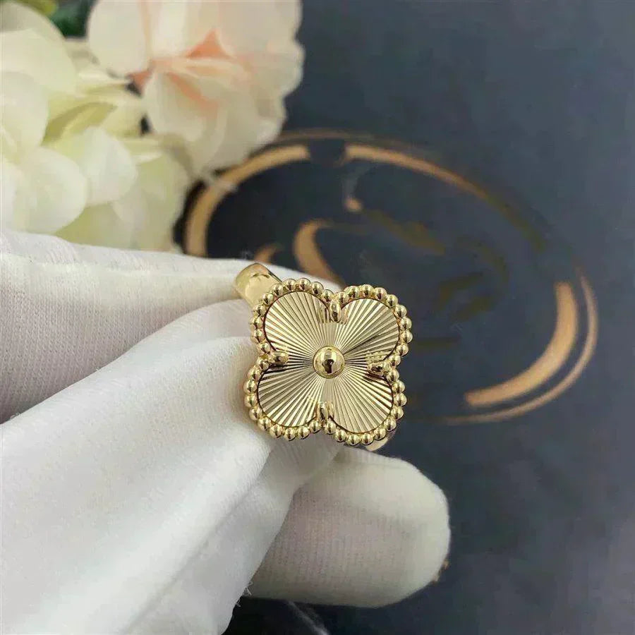 [Angela Jewellery]CLOVER GOLD RING