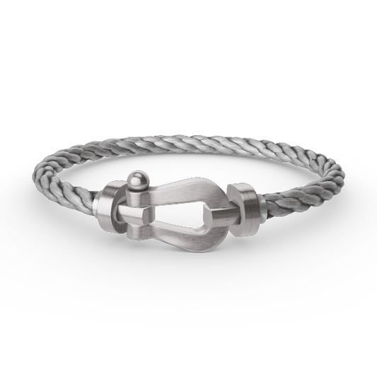 [Angela Jewellery]FORCE LARGE HORSESHOE NO DIAMOND BRACELET SILVER