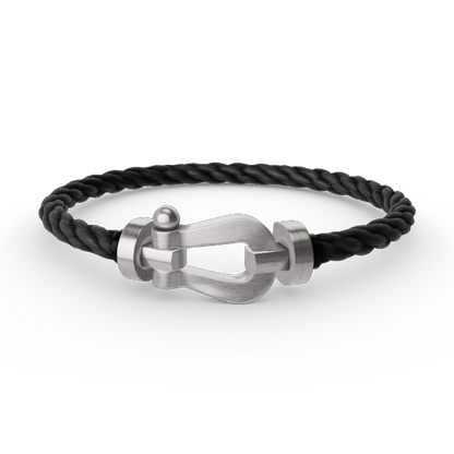 [Angela Jewellery]FORCE LARGE HORSESHOE NO DIAMOND BRACELET SILVER
