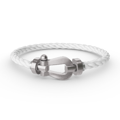 [Angela Jewellery]FORCE LARGE HORSESHOE NO DIAMOND BRACELET SILVER