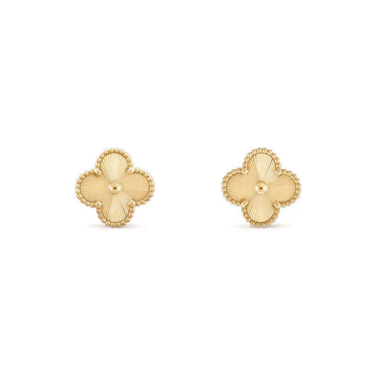 [Angela Jewellery]CLOVER MEDIUM 1 MOTIFS LASER EARRINGS