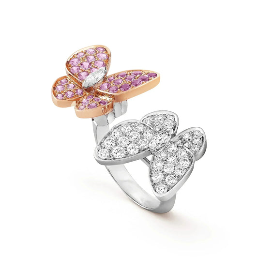 [Angela Jewellery]TWIN BUTTERFLY DIAMOND RING
